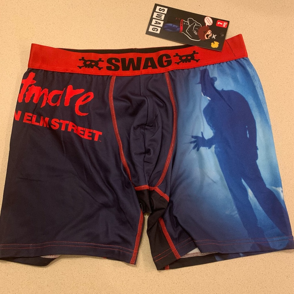 NWT Swag Men’s Boxer Briefs Novelty Boxers. A Nightmare on Elm Street.